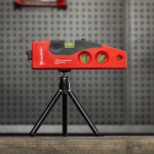 Лазерный уровень, 180 мм, 220 мм штатив, 4 глазка Matrix по ценам производителя в Челябинске с доставкой по всей России