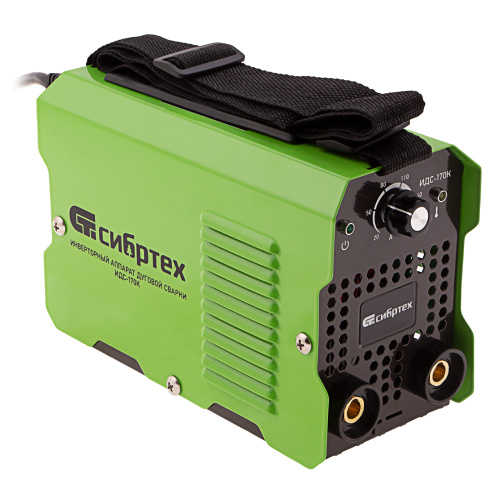 Инверторный аппарат дуговой сварки ИДС-170K, 170 А, ПВ 80%, диаметр электрода 1,6-3,2 мм Сибртех по ценам производителя в Челябинске с доставкой по всей России