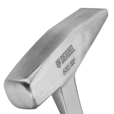 Молоток слесарный 600 г, цельнометаллический, двухкомпонентная рукоятка Denzel по ценам производителя в Челябинске с доставкой по всей России