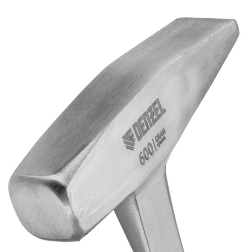 Молоток слесарный 600 г, цельнометаллический, двухкомпонентная рукоятка Denzel по ценам производителя в Челябинске с доставкой по всей России