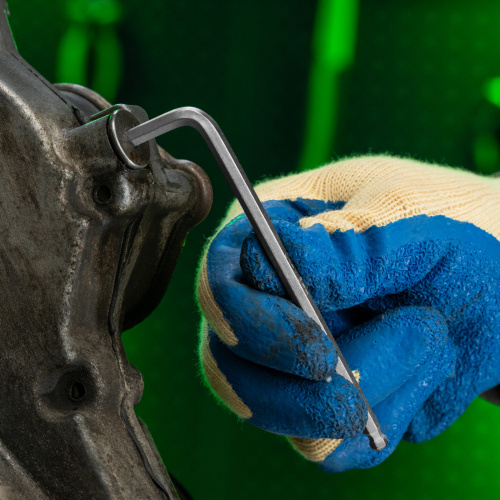 Набор ключей имбусовых, HEX, 1,5-10 мм, CrV, 9 шт., удлиненные, с шаром Сибртех по ценам производителя в Челябинске с доставкой по всей России