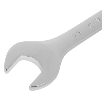 Ключ комбинированный, 25 мм, CrV, полированный хром Matrix по ценам производителя в Челябинске с доставкой по всей России