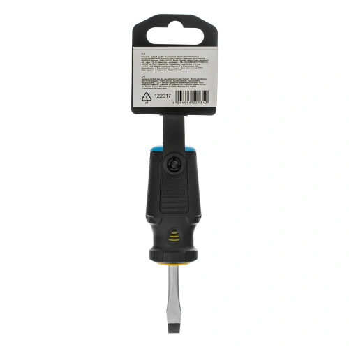 Отвертка, SL6x38 мм, S2, 3к рукоятка Denzel по ценам производителя в Челябинске с доставкой по всей России