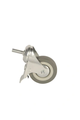 Колесо аппаратное поворотное SCtgb 93 75 мм с болтом и тормозом (F) по ценам производителя в Челябинске с доставкой по всей России