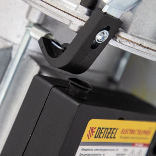 Тельфер электрический TF-800, 0.8 т, 1300 Вт, высота 12 м, 8 м/мин Denzel по ценам производителя в Челябинске с доставкой по всей России
