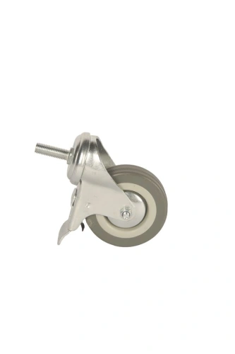 Колесо аппаратное поворотное SCtgb 93 75 мм с болтом и тормозом (F) по ценам производителя в Челябинске с доставкой по всей России