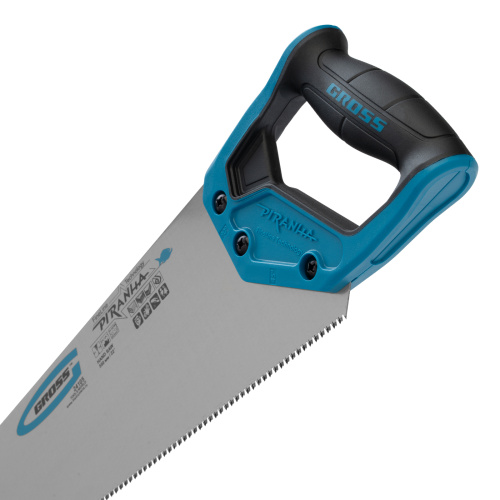 Ножовка по дереву "Piranha", 550 мм, 11-12 TPI, зуб-3D, каленый зуб, двухкомпонентная рукоятка Gross по ценам производителя в Челябинске с доставкой по всей России