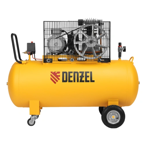 Компрессор воздушный BCI3000-T/200, ременный привод , 3.0 кВт, 200 литров, 530 л/мин Denzel по ценам производителя в Челябинске с доставкой по всей России