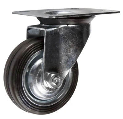 Колесо поворотное резина SC 63 160 мм РФ купить в Москве с доставкой по всей России | ProtosMarket.ru