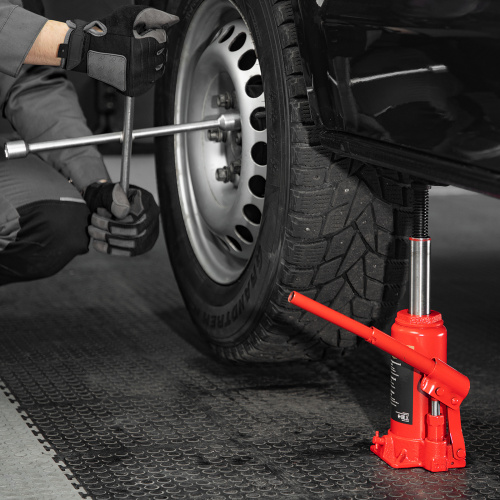 Домкрат гидравлический бутылочный, 5 т, h подъема 195-380 мм Sparta по ценам производителя в Челябинске с доставкой по всей России