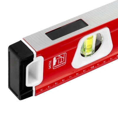 Уровень алюминиевый, магнит, фрезерованный, 3 глазка (1 зеркальный) двухкомпонентные рукоятки, 800 мм Matrix по ценам производителя в Челябинске с доставкой по всей России