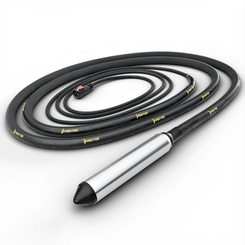 Высокочастотный глубинный вибратор без встроенного преобразователя 5 м Vektor EL 63 по ценам производителя в Челябинске с доставкой по всей России