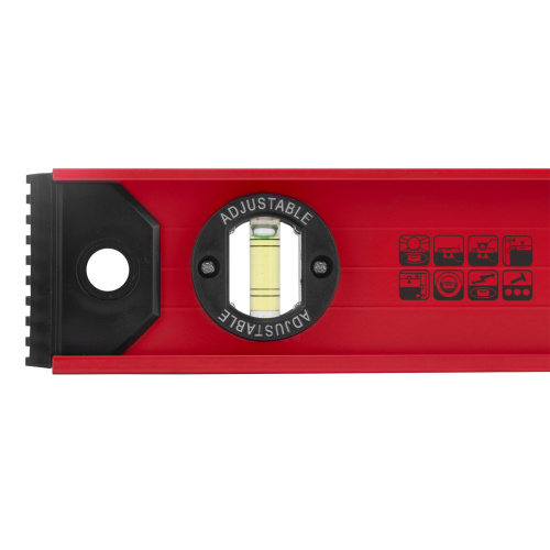 Уровень алюминиевый "Рельс", 400 мм, 3 глазка, усиленный Matrix по ценам производителя в Челябинске с доставкой по всей России