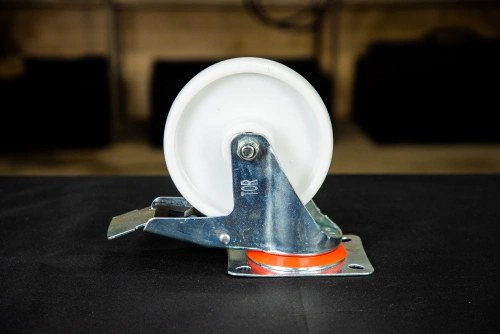 Колесо поворотное полипропилен SRCnb 63 160 мм с торозом (N) по ценам производителя в Челябинске с доставкой по всей России