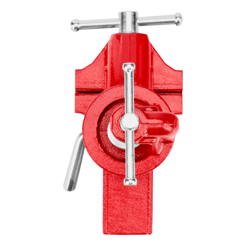 Тиски слесарные, 80 мм, настольные, поворотные, c наковальней MTX по ценам производителя в Челябинске с доставкой по всей России