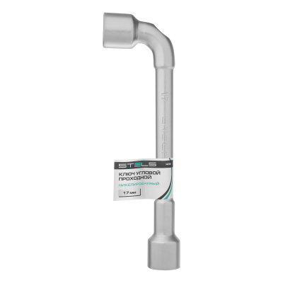 Ключ угловой проходной 17 мм Stels по ценам производителя в Челябинске с доставкой по всей России
