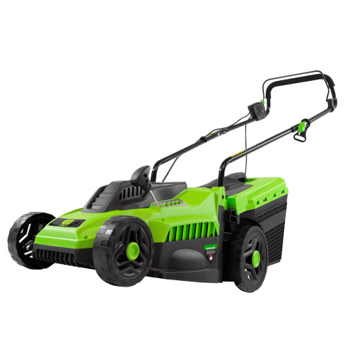 Газонокосилка электрическая L1500, 1500 Вт, ширина 33 см, 5 уровней, пластиковый травосборник 35 л Сибртех по ценам производителя в Челябинске с доставкой по всей России