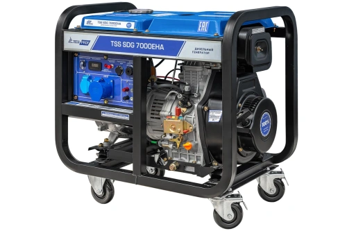 Дизель генератор TSS SDG 7000EHA по ценам производителя в Челябинске с доставкой по всей России