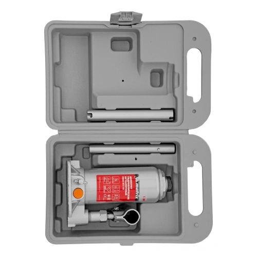 Домкрат гидравлический бутылочный, 3 т, h подъема 178-343 мм, в пластиковом кейсе Matrix по ценам производителя в Челябинске с доставкой по всей России