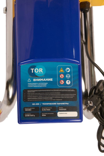 Окрасочный аппарат поршневой 20 бар, 1,8 кВт, 220 В TOR GD-450 по ценам производителя в Челябинске с доставкой по всей России