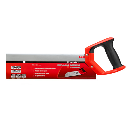 Пила для фанеры с запилом, 330 мм, двухкомпонентная рукоятка Matrix по ценам производителя в Челябинске с доставкой по всей России