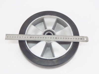 Колесо резиновое 250х50 мм с подшипником для тележек гидравлических HW по ценам производителя в Челябинске с доставкой по всей России