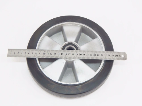 Колесо резиновое 250х50 мм с подшипником для тележек гидравлических HW по ценам производителя в Челябинске с доставкой по всей России