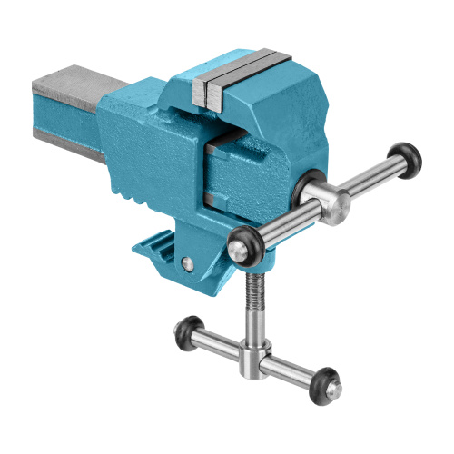 Тиски слесарные, 63 мм, крепление для стола, винтовой зажим (Глазов) по ценам производителя в Челябинске с доставкой по всей России