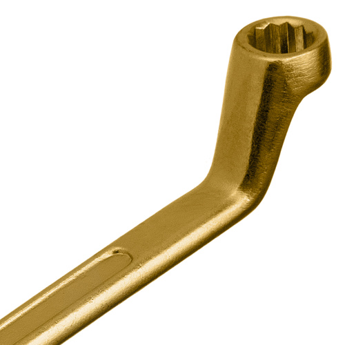 Ключ накидной, 10 х 13 мм, желтый цинк Сибртех по ценам производителя в Челябинске с доставкой по всей России