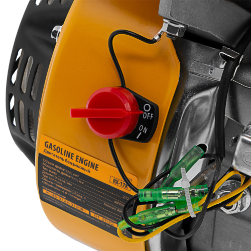 Двигатель бензиновый RX-17K, 7 л.с., 212 см3, горизонтальный вал шпонка 19 мм Denzel по ценам производителя в Челябинске с доставкой по всей России