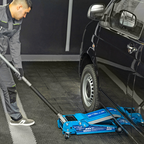 Домкрат гидравлический подкатной, быстрый подъем, 3.5т, Low Profile Quick, 100-565 мм, профессиональный Stels по ценам производителя в Челябинске с доставкой по всей России