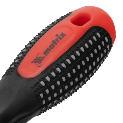 Отвертка с набором бит, 11 шт, Fusion, CrV, трехкомпонентная рукоятка "Anti slip" Matrix по ценам производителя в Челябинске с доставкой по всей России