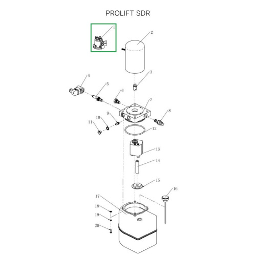 Контактор двигателя подъема 24В для штабелеров SDR/SDK, для тележек SK20 по ценам производителя в Челябинске с доставкой по всей России