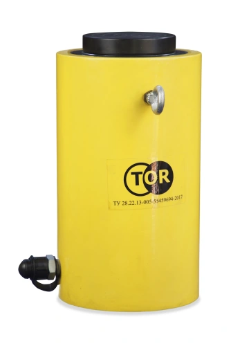 Домкрат гидравлический телескопический TOR ДТ15Г510 15 т (3 уровня) по ценам производителя в Челябинске с доставкой по всей России