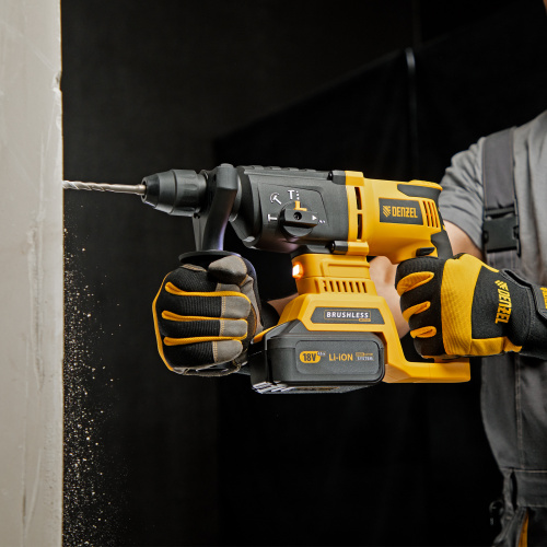 Перфоратор аккумуляторный BLRH-IB-26 Li-Ion, 18 В Denzel по ценам производителя в Челябинске с доставкой по всей России