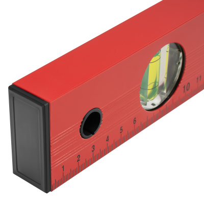 Уровень алюминиевый, 600 мм, 3 глазка, красный, линейка Matrix по ценам производителя в Челябинске с доставкой по всей России