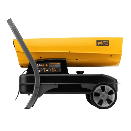 Дизельная тепловая пушка DHG-45i, 45 кВт, 1000 м3/ч, прямой нагрев, электронный термостат Denzel по ценам производителя в Челябинске с доставкой по всей России