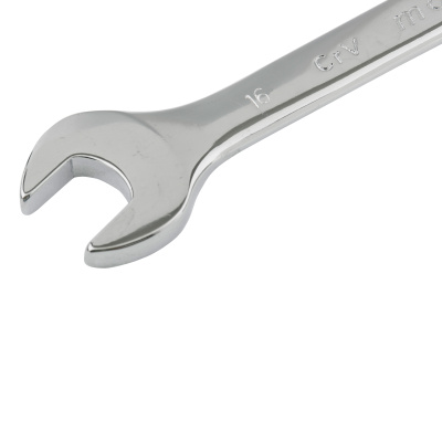 Ключ комбинированный, 16 мм, CrV, полированный хром Matrix по ценам производителя в Челябинске с доставкой по всей России