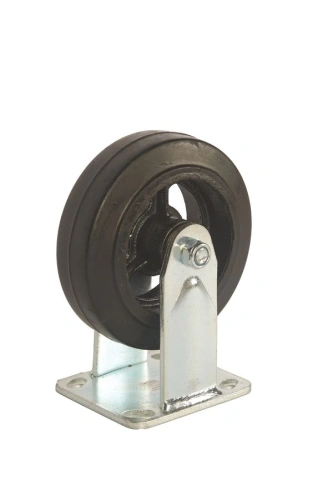 Колесо большегрузное неповоротное FCd 63 150 мм обрезиненное (F) по ценам производителя в Челябинске с доставкой по всей России