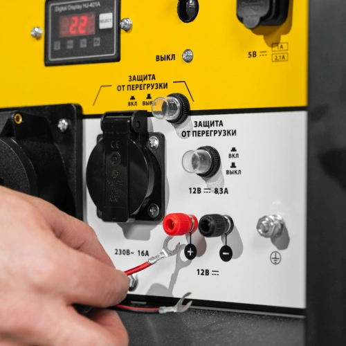 Генератор дизельный DES-55, 5,5 кВт, 230 В, 11 л, ручной стартер Denzel по ценам производителя в Челябинске с доставкой по всей России