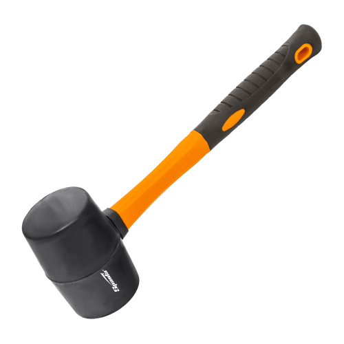 Киянка резиновая, 450 г, черная резина, фибергласовая рукоятка Sparta по ценам производителя в Челябинске с доставкой по всей России
