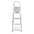Стремянка, 4 ступени, стальная, оцинкованная Сибртех по ценам производителя в Челябинске с доставкой по всей России