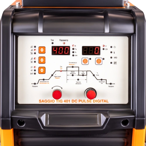 Аппарат аргонодуговой сварки SAGGIO TIG 401 DC Pulse Digital купить в Москве с доставкой по всей России | ProtosMarket.ru