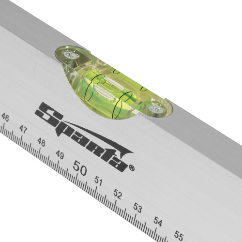 Уровень алюминиевый, 1000 мм, 2 глазка, линейка Sparta по ценам производителя в Челябинске с доставкой по всей России
