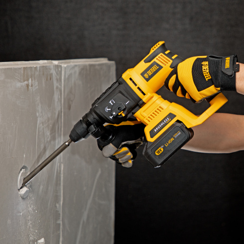 Перфоратор аккумуляторный BLRH-IB-26 Li-Ion, 18 В Denzel по ценам производителя в Челябинске с доставкой по всей России
