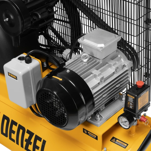 Компрессор воздушный рем. привод BCV 4000-T/100, 4,0 кВт, 100 литров, 690 л/мин Denzel по ценам производителя в Челябинске с доставкой по всей России