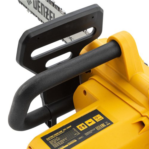 Пила цепная электрическая EDS-2000P, 2 кВт,поперечная, шина 40 см, шаг 3/8, паз 1.3 мм, 57 звеньев Denzel по ценам производителя в Челябинске с доставкой по всей России