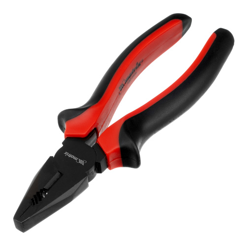 Плоскогубцы комбинированные Black Nickel, 180 мм, двухкомпонентные рукоятки Matrix по ценам производителя в Челябинске с доставкой по всей России