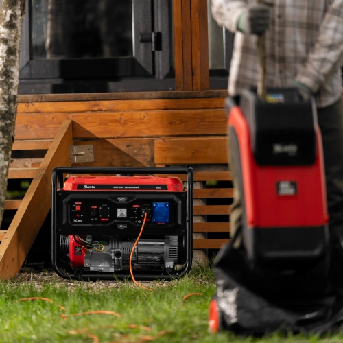 Генератор бензиновый RS-7000, 6 кВт, 230В, ручной стартер MTX по ценам производителя в Челябинске с доставкой по всей России