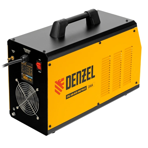 Аппарат инвертор. аргонодуговой сварки ITIG-200 ACDC Mix Pulse, 200 А, ПВ 60% Denzel по ценам производителя в Челябинске с доставкой по всей России